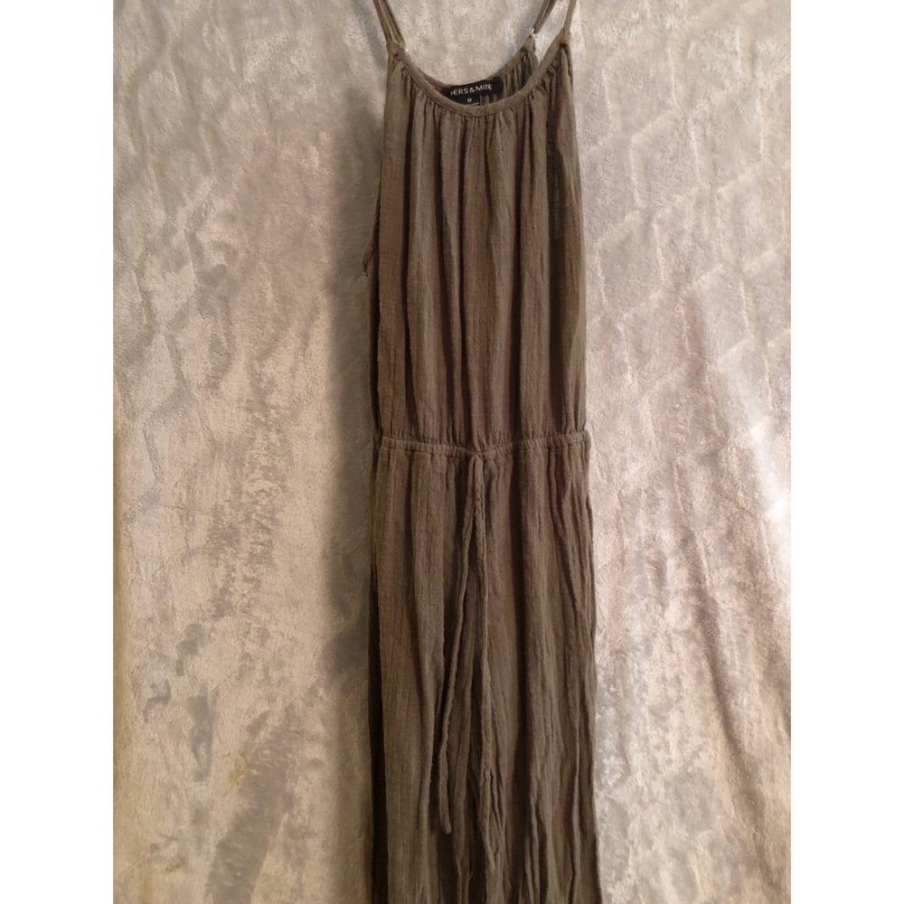 Hers & Mine Green Jumpsuit